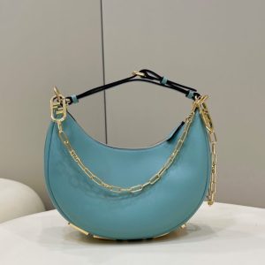 Replica Fendi Fendigraphy Large Sky Blue - top-rated replica designer bag