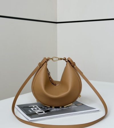 Replica Fendi Fendigraphy Small Brown - best quality luxury bag dupe