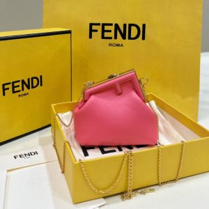 Replica Fendi First Mini Pink - near-authentic luxury replica handbag