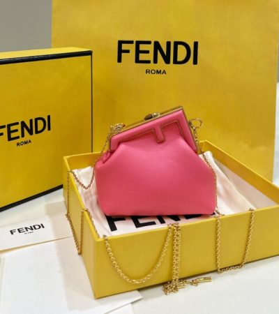 Replica Fendi First Mini Pink - near-authentic luxury replica handbag