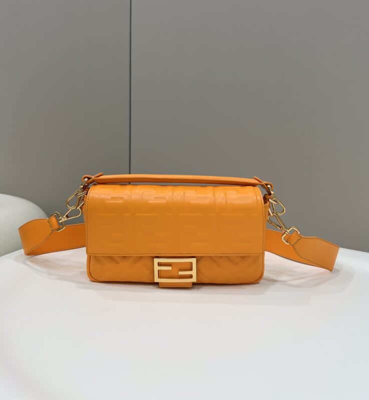 Replica Fendi Baguette Orange - premium-grade designer purse dupe