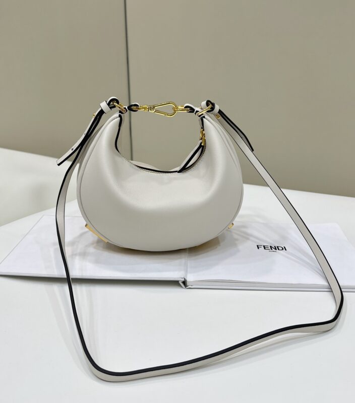Replica Fendi Fendigraphy Small White - premium-grade designer purse dupe