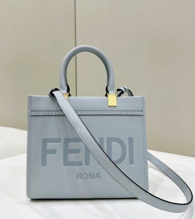 Replica Fendi Small Tote Sky Blue - high-quality designer bag clone