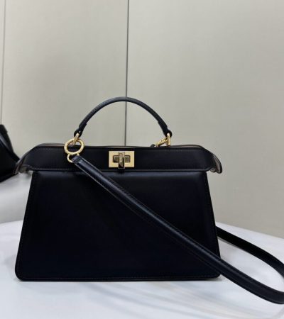 Replica Fendi Peekaboo Large Black - best-selling designer handbag dupe