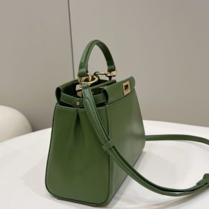 Replica Fendi Peekaboo Green - realistic designer-inspired fake bag