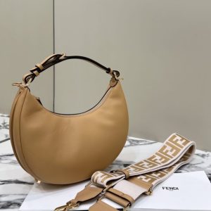 Replica Fendi Fendigraphy Large Brown - top-tier luxury replica shoulder bag