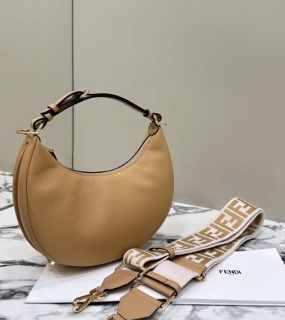 Replica Fendi Fendigraphy Large Brown - top-tier luxury replica shoulder bag