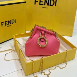 Replica Fendi First Mini Pink - near-authentic luxury replica handbag