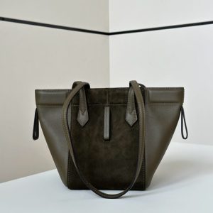 Replica Fendi Origami Small Dark Green - best-selling designer handbag dupe