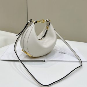 Replica Fendi Fendigraphy Small White - 1:1 designer replica handbag