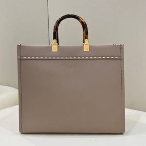 Replica Fendi Sunshine Tote Beige - premium 1:1 fake handbag model