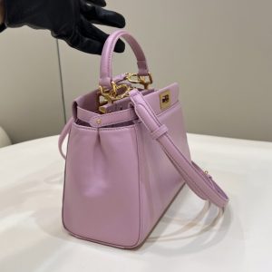 Replica Fendi Peekaboo Pink - ultra-realistic fake designer tote