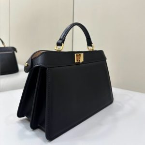 Replica Fendi Peekaboo Large Black - near-authentic luxury replica handbag
