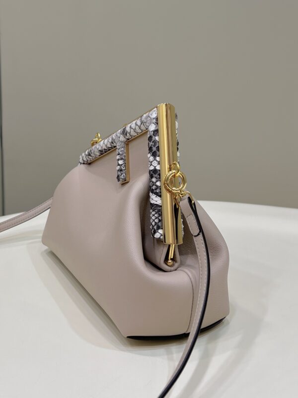 Replica Fendi First Beige Python - high-end fake designer purse