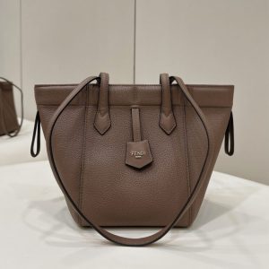 Replica Fendi Origami Small Brown - ultra-realistic fake designer tote