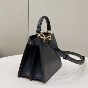 Replica Fendi Peekaboo Mini Black - realistic designer-inspired fake bag