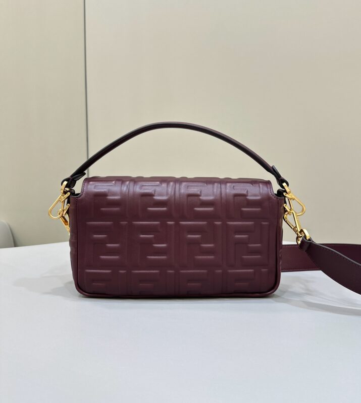 Replica Fendi Baguette Bordeaux - high-quality designer bag clone