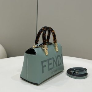 Replica Fendi By The Way Boston Green - elite superclone designer purse
