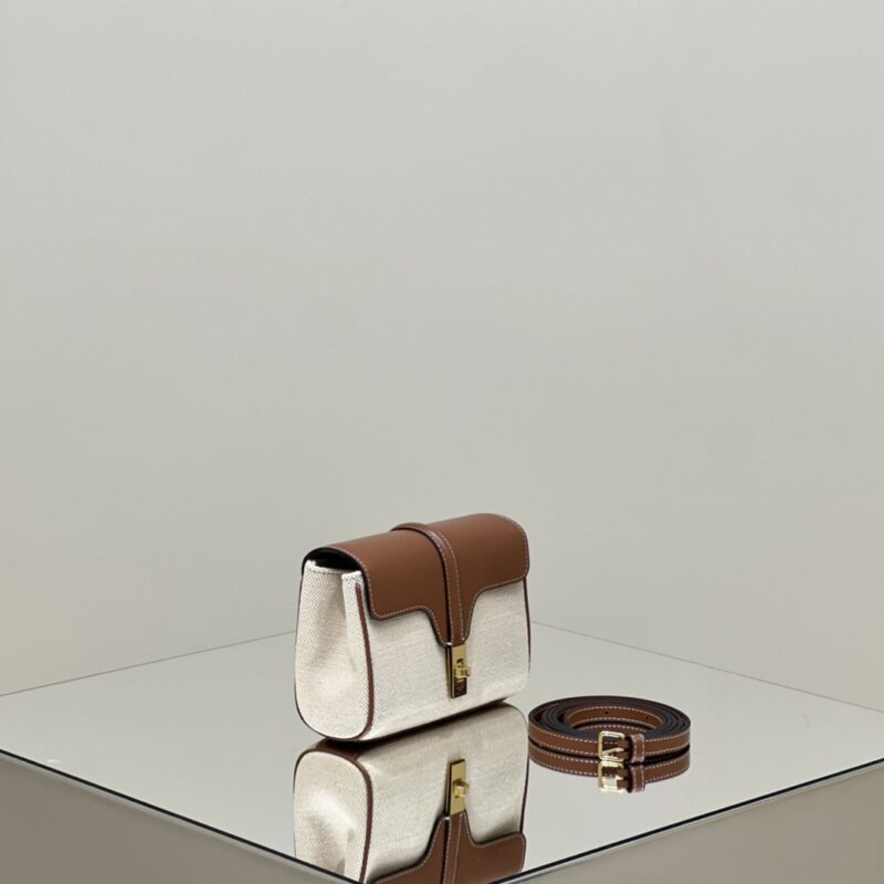 Replica Celine Soft 16 Mini Brown - best quality luxury bag dupe