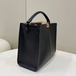 Replica Fendi Peekaboo X Lite Black - high-quality designer bag clone