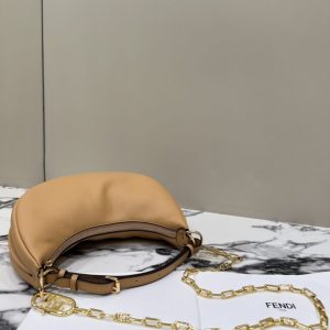 Replica Fendi Fendigraphy Large Brown - near-authentic luxury replica handbag