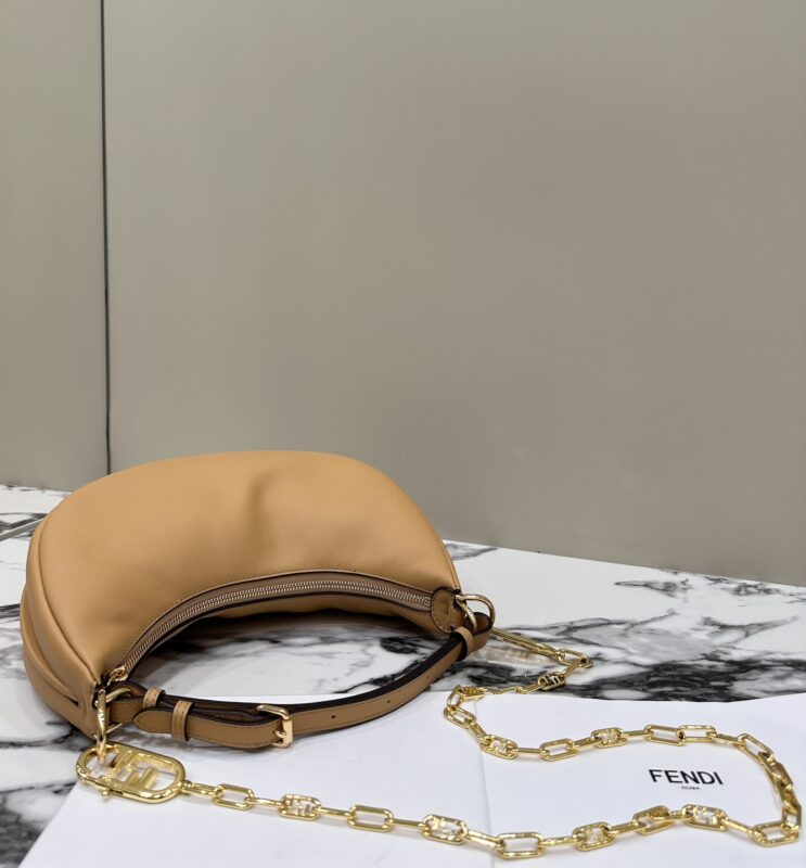 Replica Fendi Fendigraphy Large Brown - near-authentic luxury replica handbag