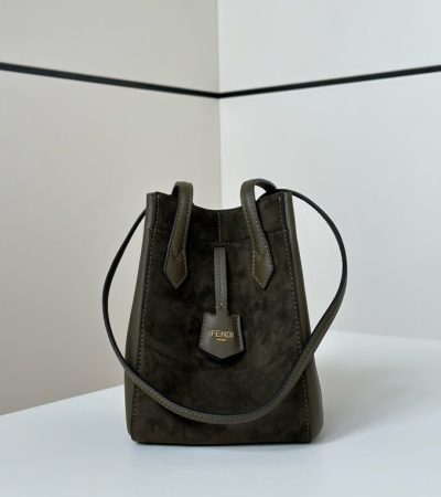 Replica Fendi Origami Small Dark Green - best-selling designer handbag dupe