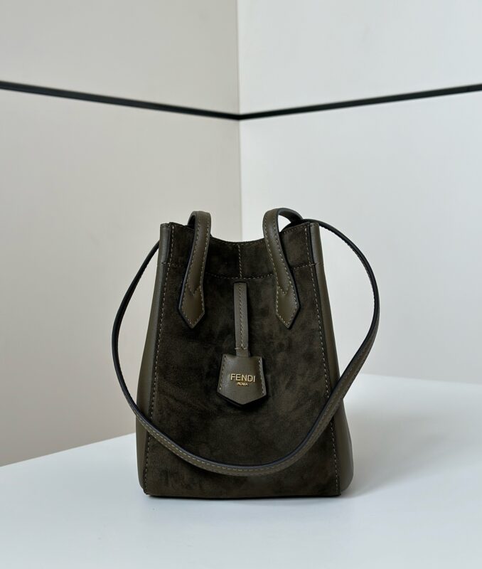 Replica Fendi Origami Small Dark Green - best-selling designer handbag dupe