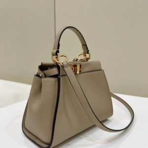 Replica Fendi Peekaboo Beige - best quality luxury bag dupe