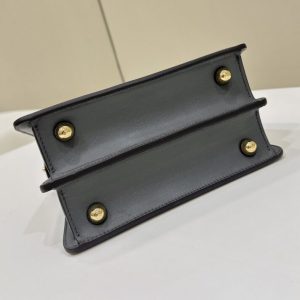 Replica Fendi Peekaboo Mini Grey - ultra-realistic fake designer tote