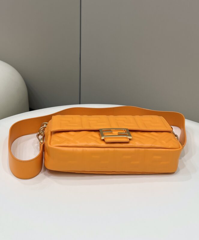 Replica Fendi Baguette Orange - best-selling designer handbag dupe