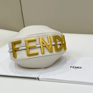 Replica Fendi Fendigraphy Small White - elite superclone designer purse