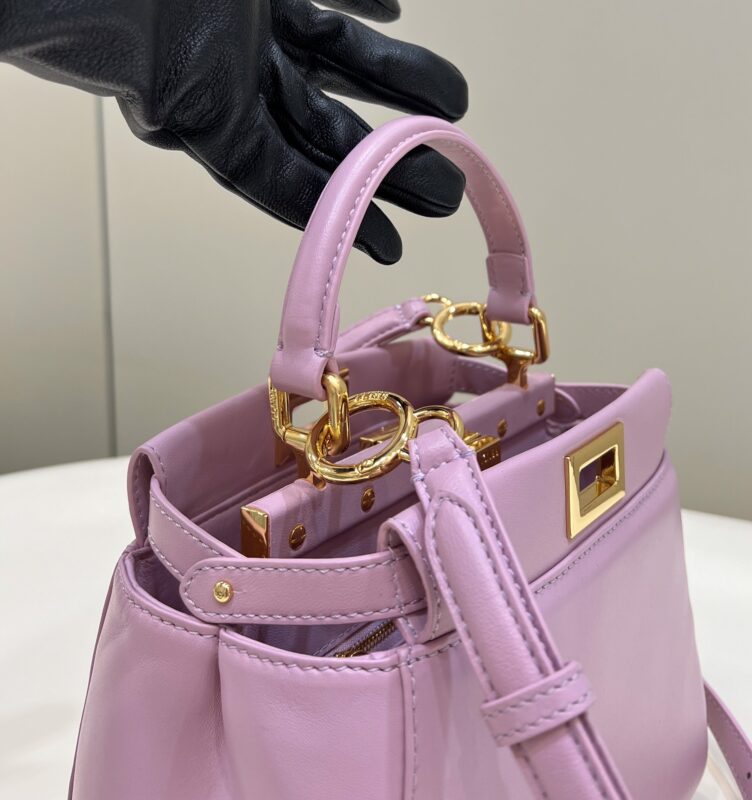 Replica Fendi Peekaboo Pink - 1:1 designer replica handbag