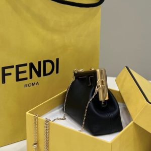Replica Fendi First Mini Black - top-tier luxury replica shoulder bag
