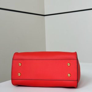 Replica Fendi Peekaboo Medium Red - elite superclone designer purse