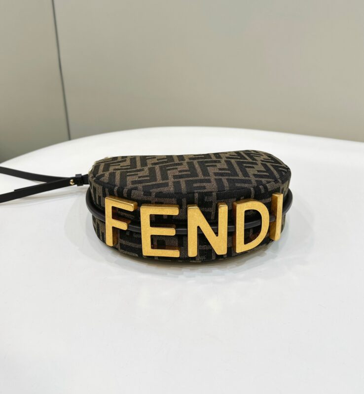 Replica Fendi Fendigraphy Small F Cotton - premium-grade designer purse dupe