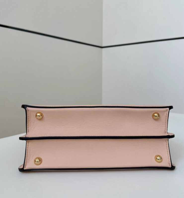 Replica Fendi Peekaboo Medium Pink - premium 1:1 fake handbag model