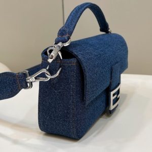 Replica Fendi Baguette Full Blue Denim 3 Replica Fendi Baguette Full Blue Denim - high-accuracy replica luxury purse