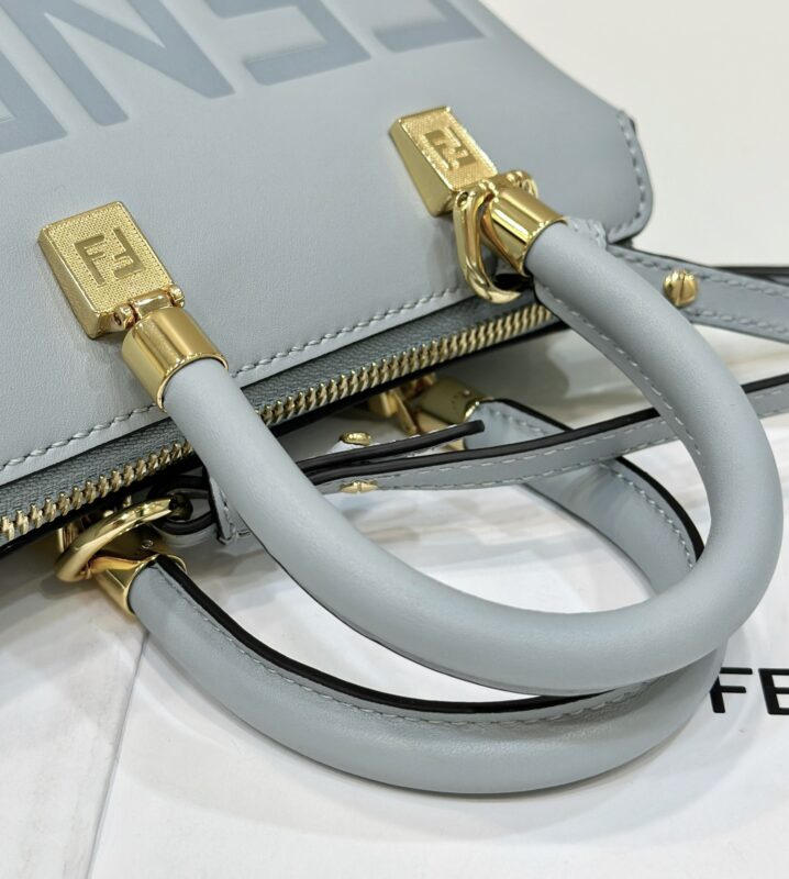 Replica Fendi By The Way Boston Sky Blue - premium-grade designer purse dupe