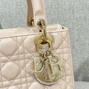 Replica Lady Dior Medium Powder Pink - top-rated replica designer bag