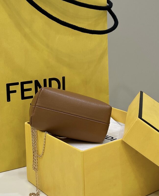 Replica Fendi First Mini Brown - near-authentic luxury replica handbag