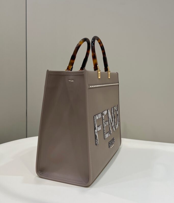 Replica Fendi Sunshine Tote Beige - premium-grade designer purse dupe
