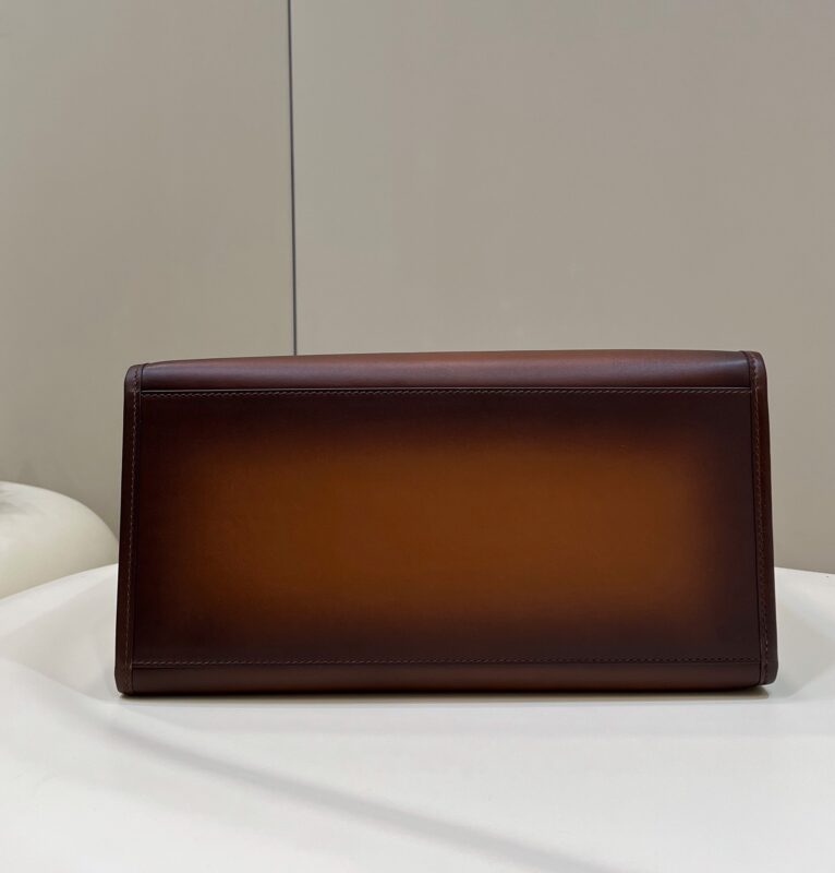 Replica Fendi Peekaboo Tote Brown - elite superclone designer purse