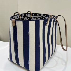 Replica Fendi Two Side Small Tote Blue - top-tier luxury replica shoulder bag