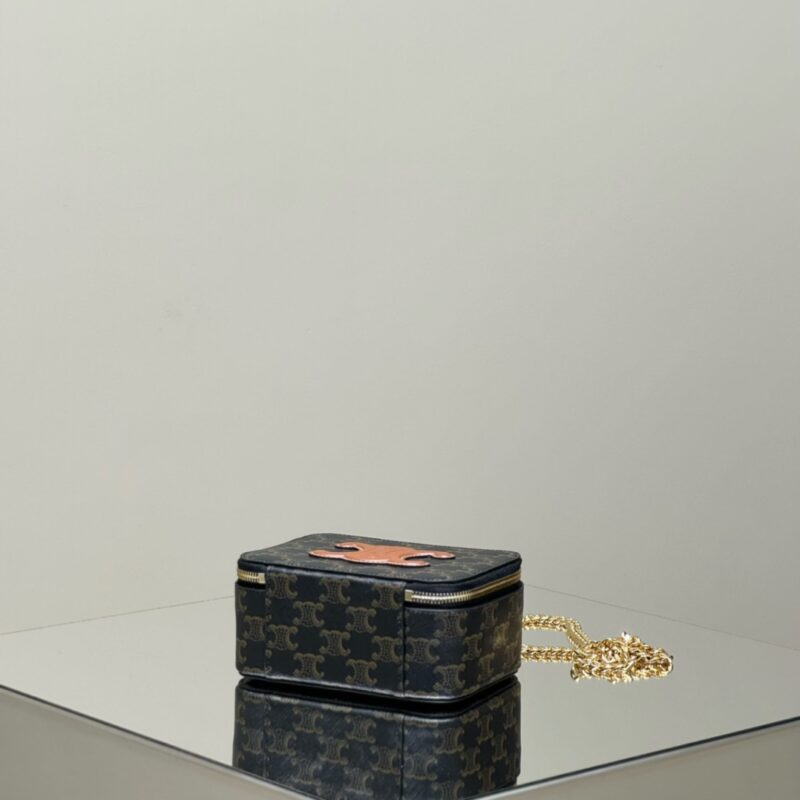 Replica Celine Triomphe Box on Chain - elite superclone designer purse