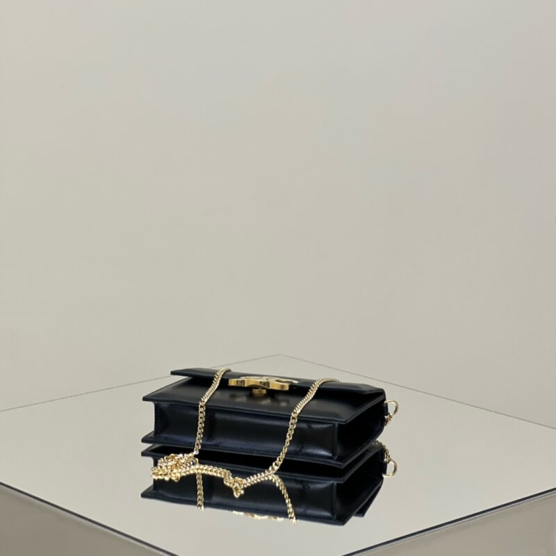 Replica Celine Clutch Soir Black - top-rated replica designer bag