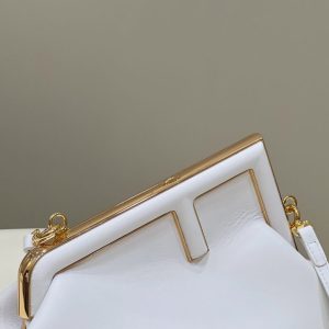 Replica Fendi First White - premium-grade designer purse dupe