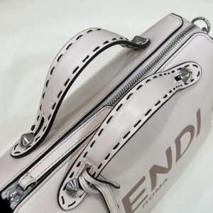 Replica Fendi By The Way Boston Beige - high-quality designer bag clone