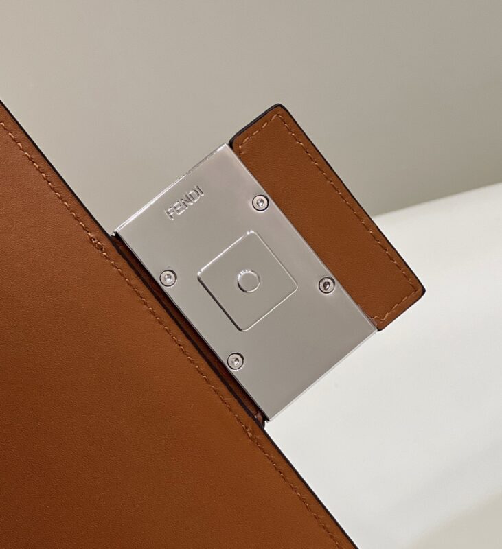 Replica Fendi Baguette Pouch Brown - high-end fake designer purse