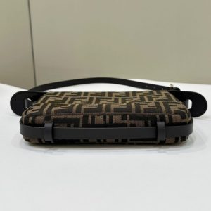 Replica Fendi Simply Brown Cotton - 1:1 designer replica handbag